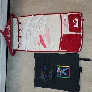 American Girl hangers, etc